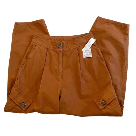 Free People Cargo Pocket Taper Pants in Brown Size 2 NWT - Picture 4 of 12